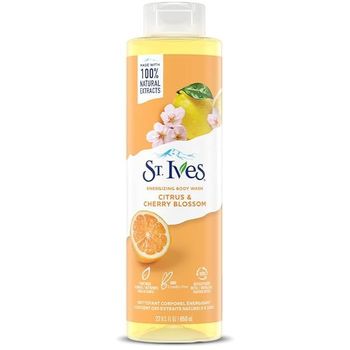 St. Ives Energizing Body Wash Citrus And Cherry Blossom 650ml