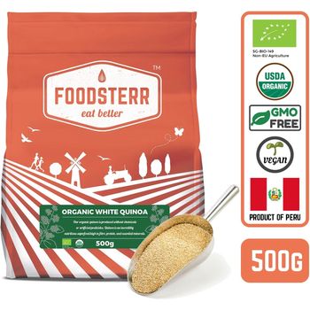 Foodsterr Organic White Quinoa 500g