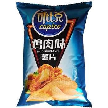 可比克薯片鸡肉味32G | Copico Potato Chips Chicken Flavour 32g