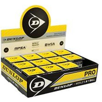 Dunlop Pro Squash Balls 1 Dozen