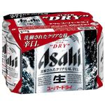 Asahi Beer 6 x 350ml