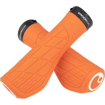 Ergon GA3 Grips Juicy Orange Lock On Large