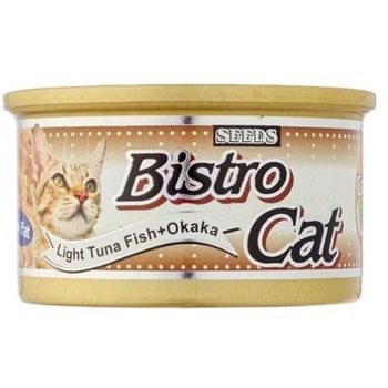 Bistro Cat Canned Food Light Tuna Fish And Okaka 80g