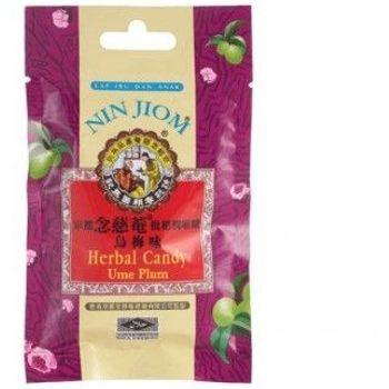 Nin Jiom Herbal Candy Ume Plum Flavour 20g