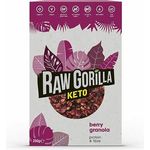 Raw Gorilla Keto Granola With Raspberries 250g
