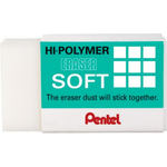 Pentel Hi-Polymer Soft Eraser Pack of 2