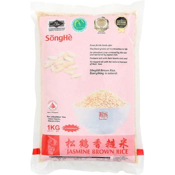 SongHe Jasmine Brown Rice 1kg