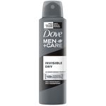 Dove Men Care Aerosol Invisible Dry 150ml