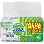 Dettol Anti Bacterial Wet Wipes 10 Sachets 3pcs
