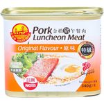Golden Bridge Pork Luncheon Meat with Cheese Can 340g