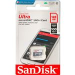 SanDisk Ultra microSDXC Memory Card 128GB 100MB/s Class 10 UHS-I