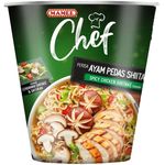 Mamee Chef Spicy Chicken Shiitake Cup 8 X 62g