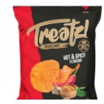 Treatz Potato Chips Hot and Spicy 60g