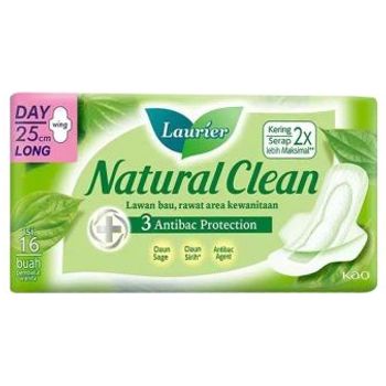 Laurier Natural Clean Long Wing 25cm 16pcs