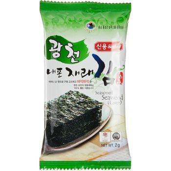 Sing Long Seasoned Seaweed Laver 2g
