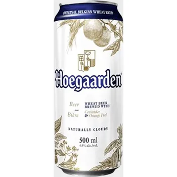 Hoegaarden Can 500ml 4.9% Abv