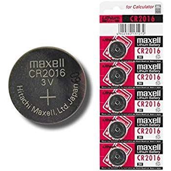 Maxell Cr2016 3v Lithium Cell Battery 5pcs Per Pack