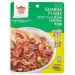 Tean's Gourmet Sambal Tumis Spicy Sauce for Stir Fry 200g