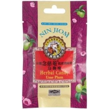 Nin Jiom Herbal Candy Ume Plum Flavour 20g