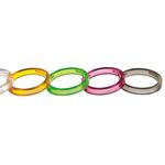 FSA Polycarbonate Headset Spacers 5mm Transparent