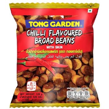 TONG GARDEN BROAD BEANS CHILLI 120G