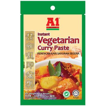 A1 Instant Curry Paste Vegetarian