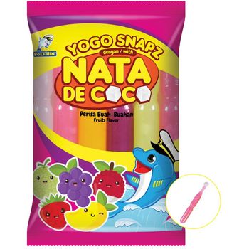 Puding Dolphin Yogo Snapz Campuran 8 x 45ml