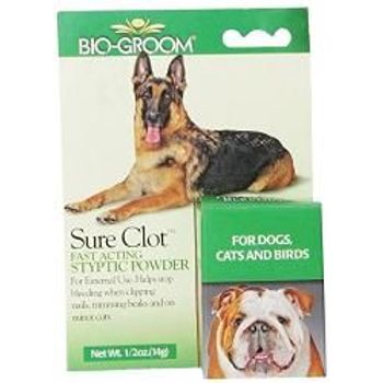 Biogroom Sure Clot Fast Acting Stypic Powder.5oz
