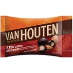 Van Houten Semi Sweet Almond Pouch 80g