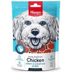 Wanpy Dog Treat Oven Roasted Chicken Jerky And Codfish Sushi 100g