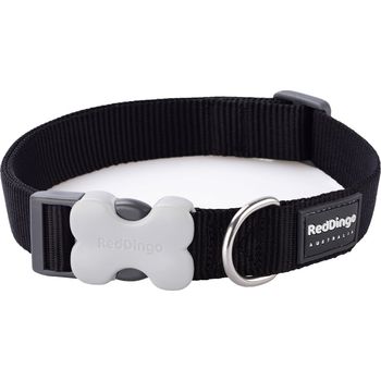 Red Dingo Dog Collar Classic Black Large