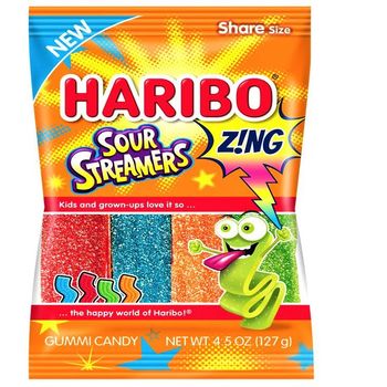 Haribo Sour Streamers 127g