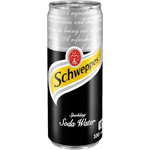 Schweppes Soda Tonic Water Can 330ml
