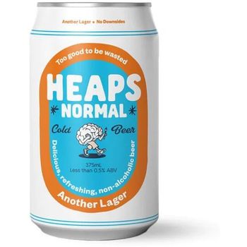 Heaps Normal Another Lager Can 375ml