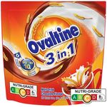 Ovaltine 3 in 1 Instant Malt Drink Sachets - Chocolate (20 x 30g)