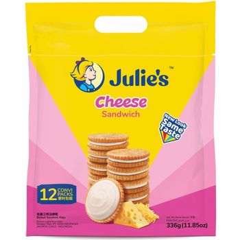 Julie's Cheese Sandwich Biscuit 336g