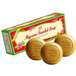 Mysore Sandal Soap Premium Box Of Three Large Bars 3 x 150g