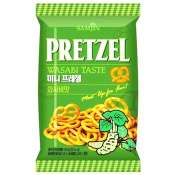 Samjin Pretzel Wasabi Taste 85g