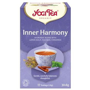Yogi Tea - Ayurvedic Blend, Organic Inner Harmony Tea (17 teabags) | BB: 31/03/2026