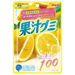 Meiji Fruit Juice Gummy Lemon Vitamin C 47g