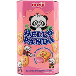 Meiji Hello Panda Biscuits Strawberry 50g