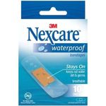 3M Nexcare Waterproof Strips 10pcs