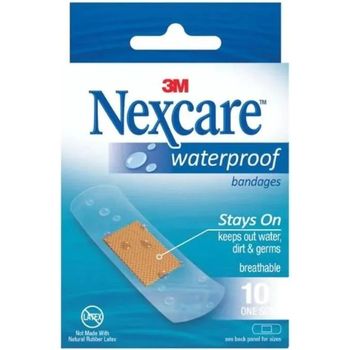 3M Nexcare Waterproof Strips 10pcs