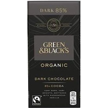 Green And Black's Dark Choc 85 90g