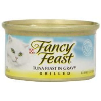 Purina Fancy Feast Cat Food Grilled Tuna Feast In Gravy 3 Ounces