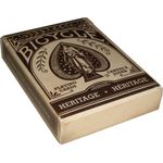 Bicycle Heritage Anniversary Edition Playing Cards In Brown