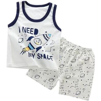 Bee Son Singlet Short Pant Baby Suits 100% Cotton