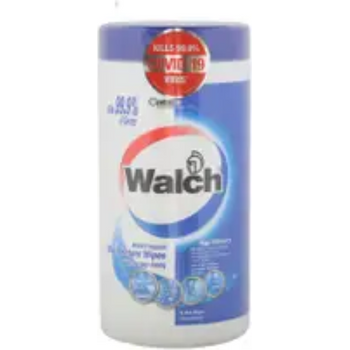 Walch Multipurpose Disinfectant Wet Wipes High Efficiency 75s
