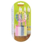 Apollo Birthday Candle And Holder Set