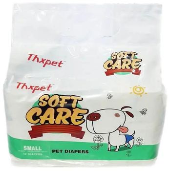 Thxpet Soft Care Dog Diaper 12S